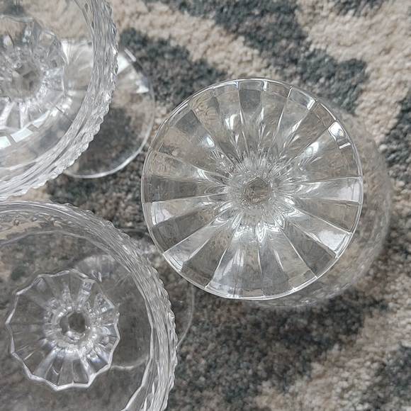 Vintage Crystal Glassware Goblets Stemware Glasses - Picture 14 of 17